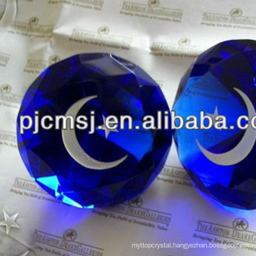 Different Size Deep Blue Crystal Diamond For Wedding Centerpieces